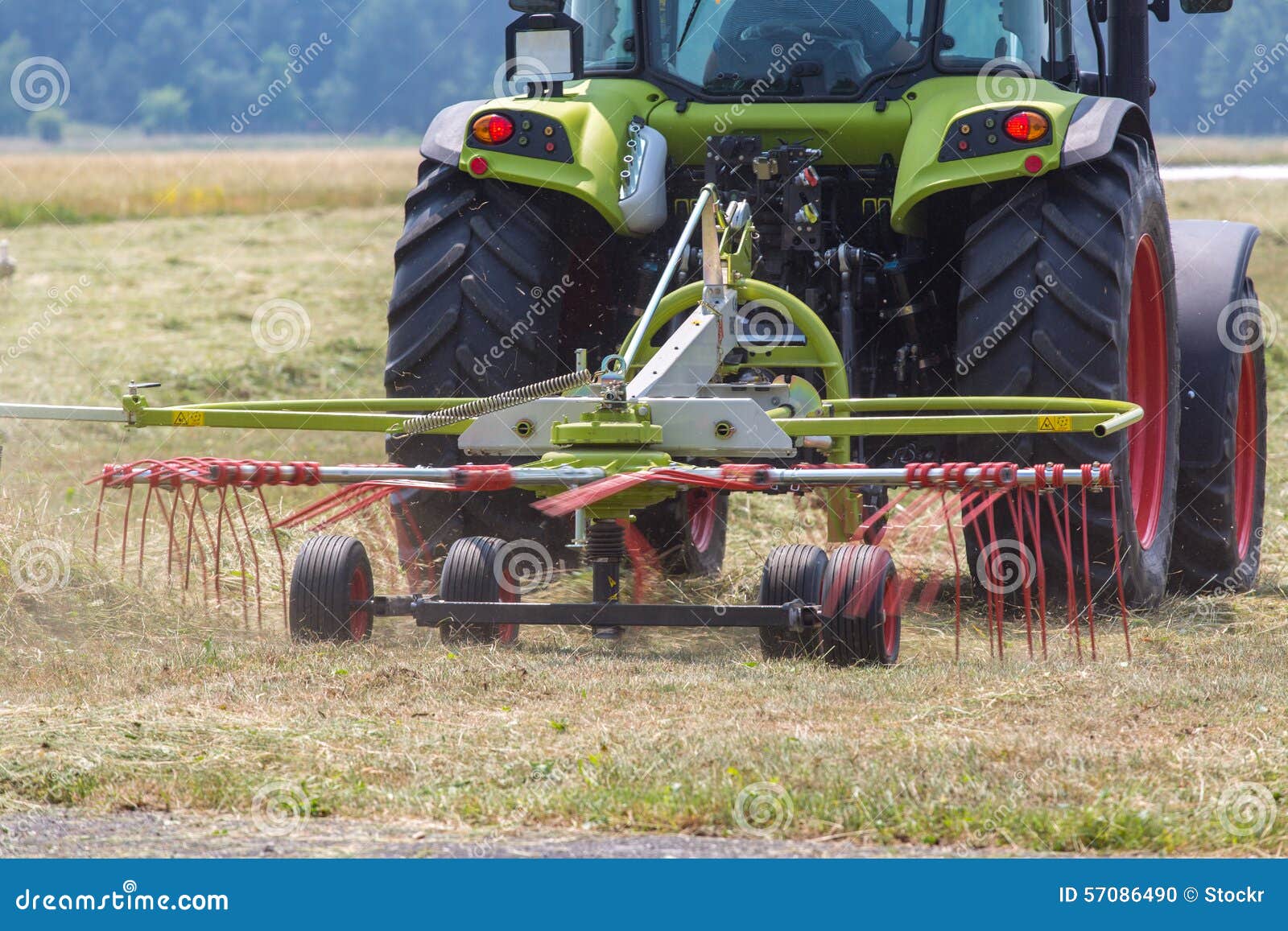 Tedder stock photo. Image of agriculture, nature, harvest 57086490