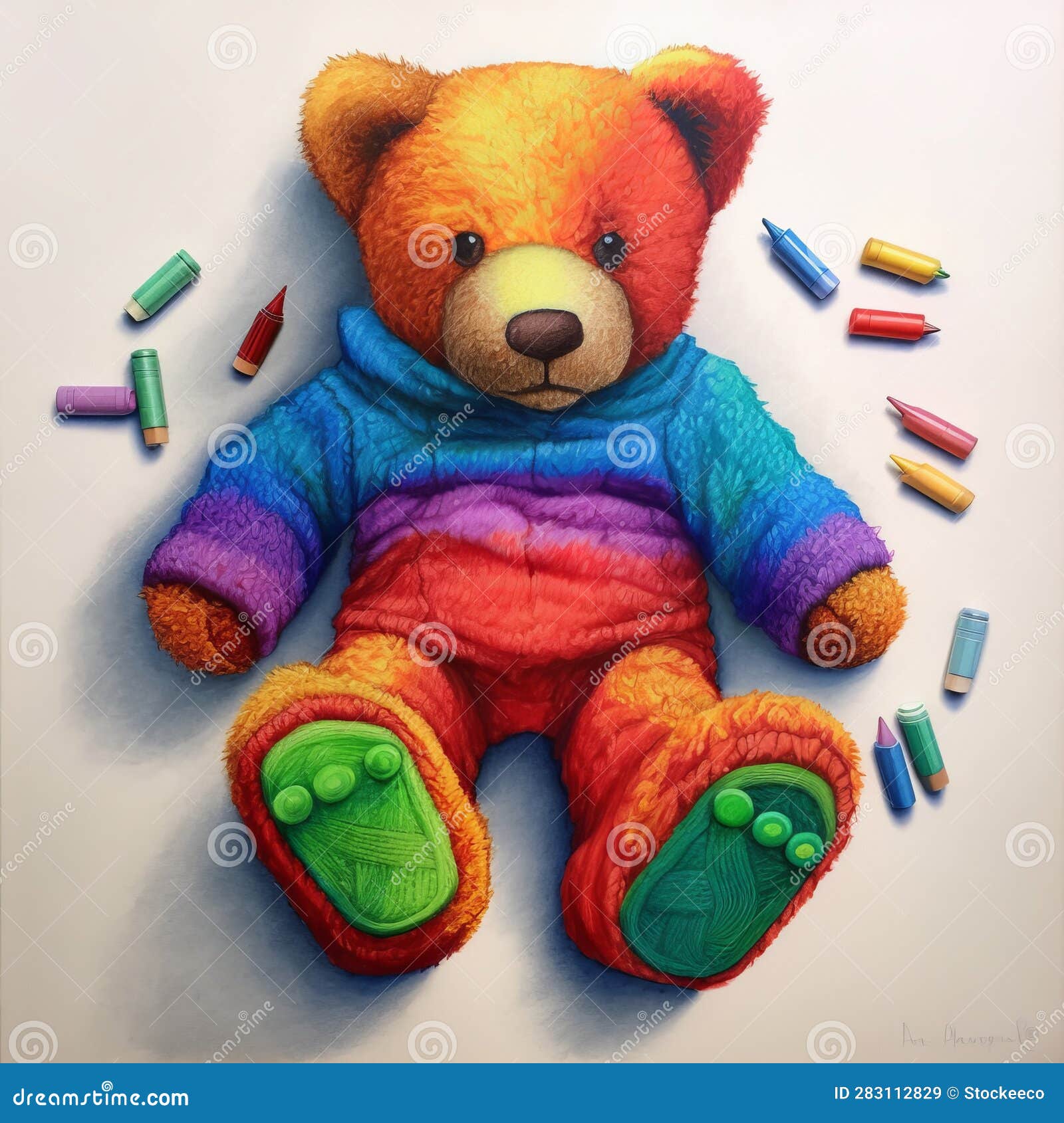 ArtStation - teddy bear study