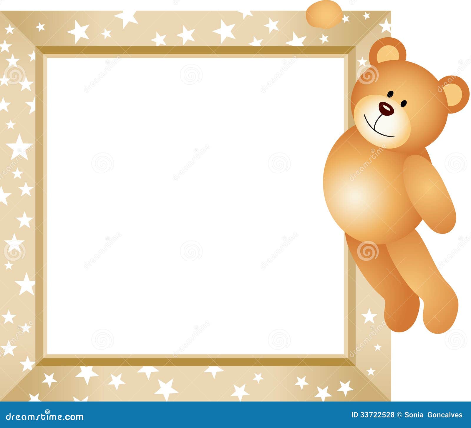 Picture Frame Teddy Bear Silver Decoration 8x8 cm NEW REDUCED!!! 