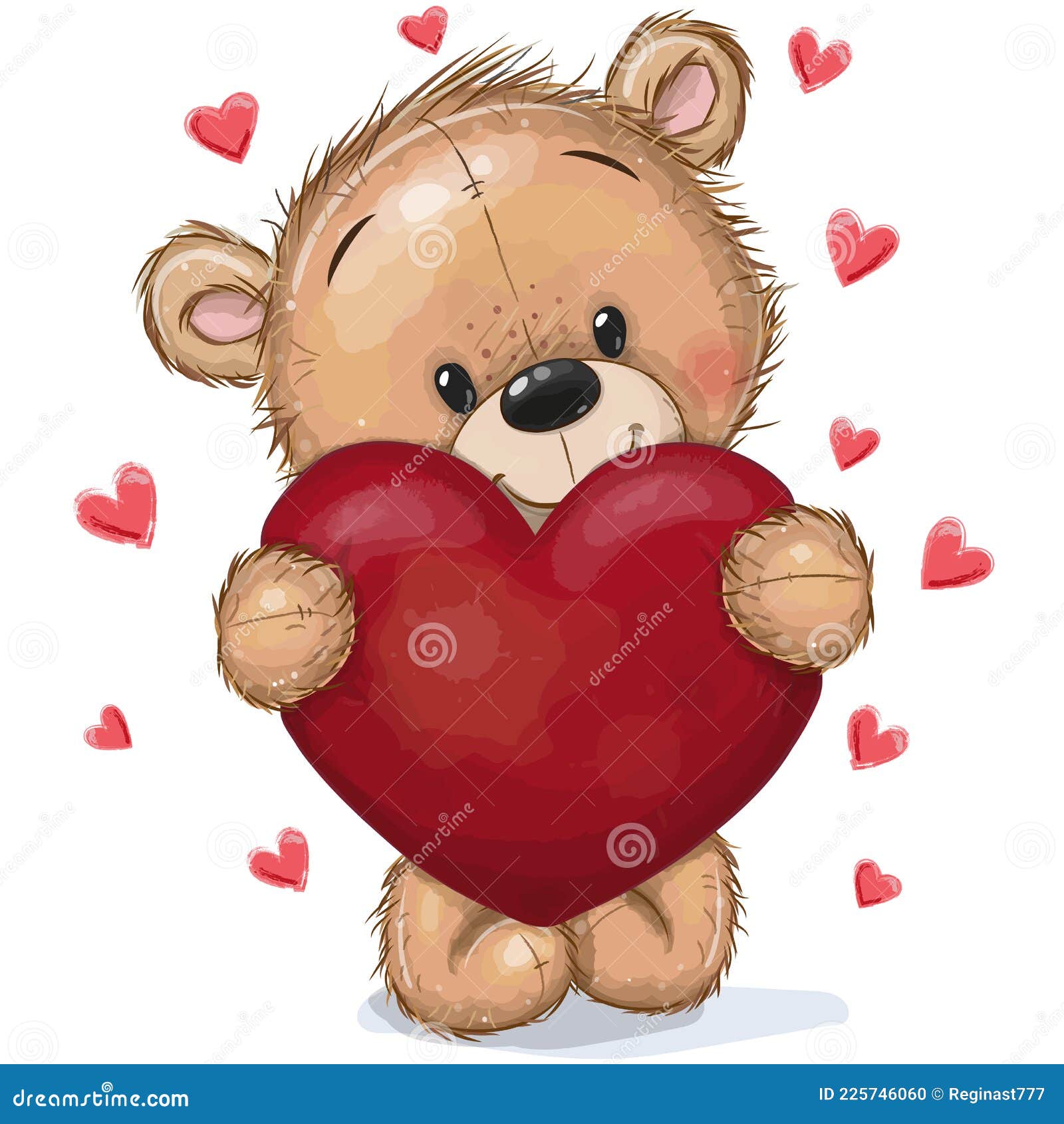 teddy bear pictures with heart