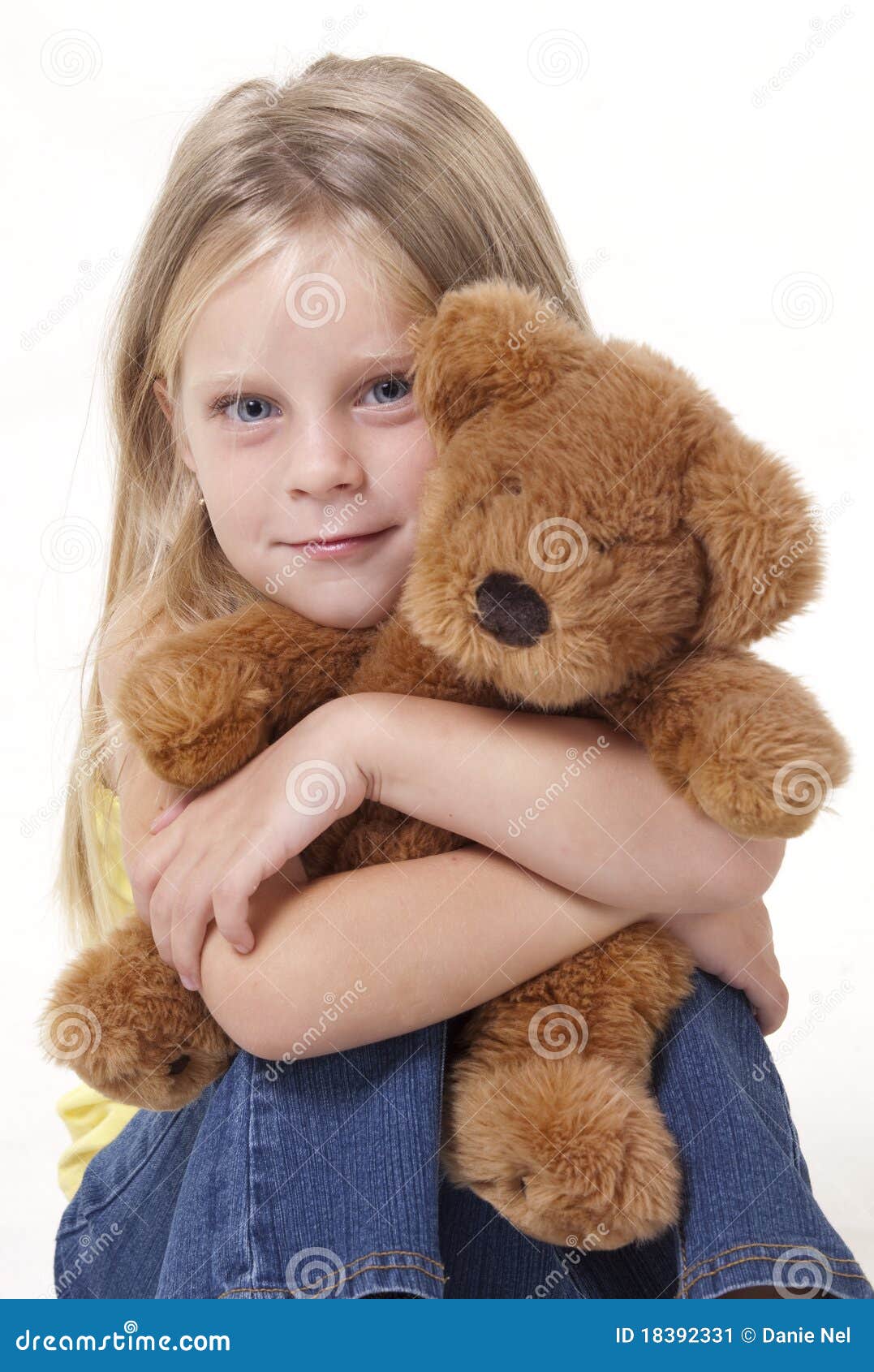 Teddy Bear Hug stock image. Image of plaything, cute - 18392331