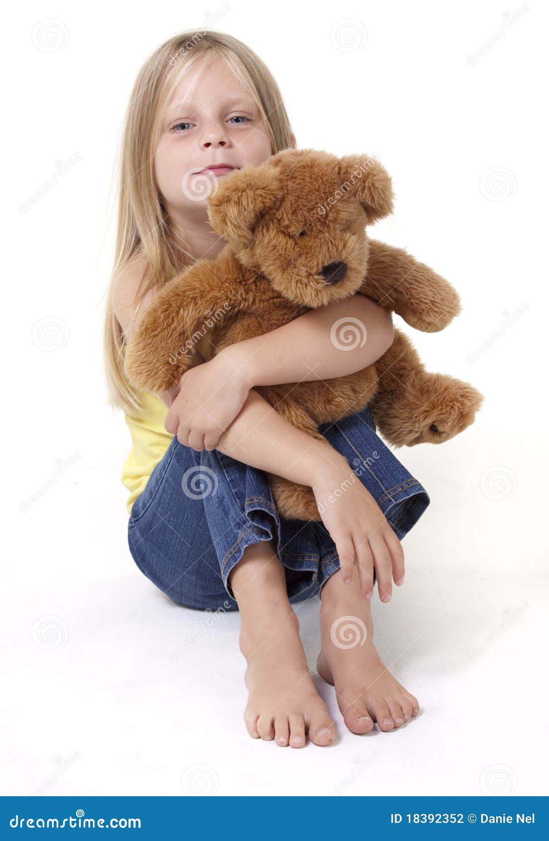Teddy Bear Hug stock photo. Image of teddy, beautiful 18392352