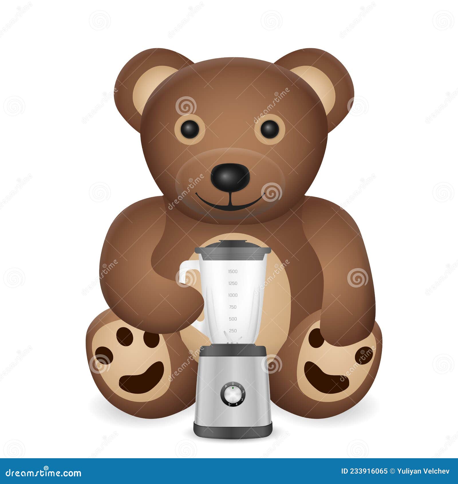 https://thumbs.dreamstime.com/z/teddy-bear-kitchen-blender-white-background-vector-illustration-233916065.jpg