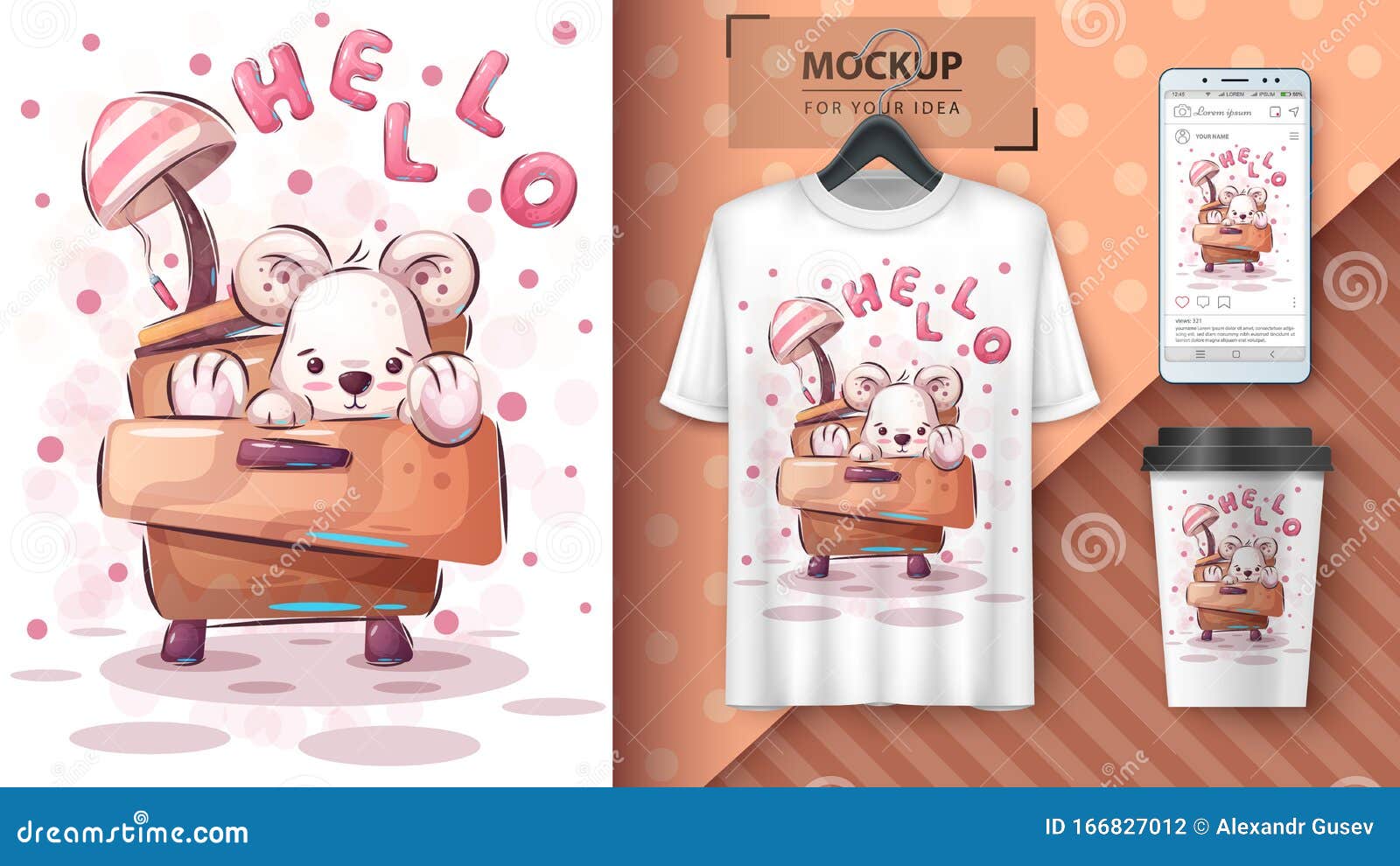 name the teddy poster