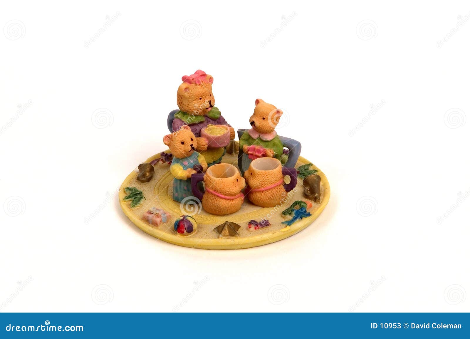 bear tea set