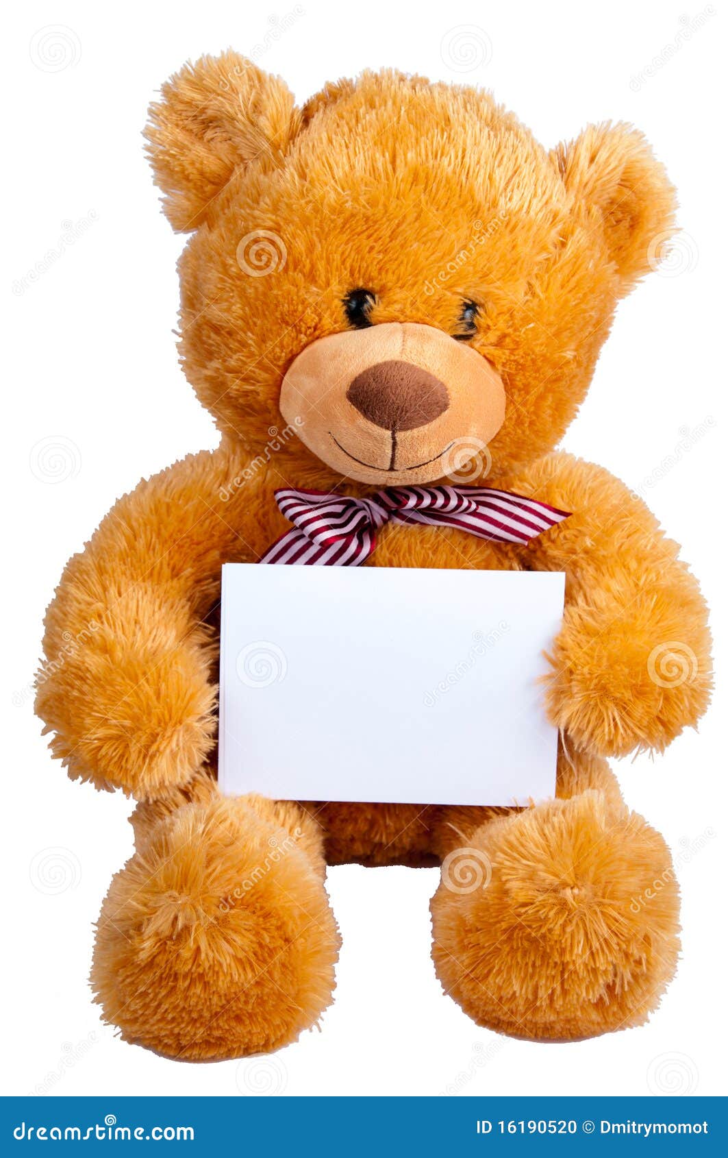 Teddy orange bear stock photo. Image of object, fluffy 16190520