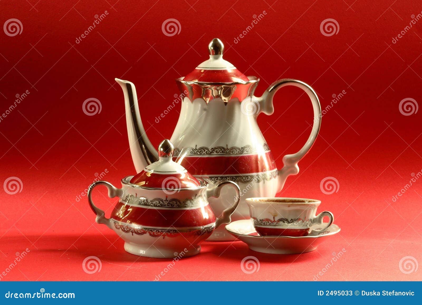 Teapot Is A Container Used To Boil Tea Leaves Or Herbal Mixtures With