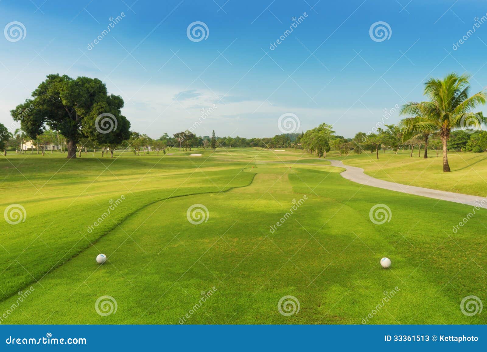 Tee off stock image. Image of golf, house, private, hole 33361513