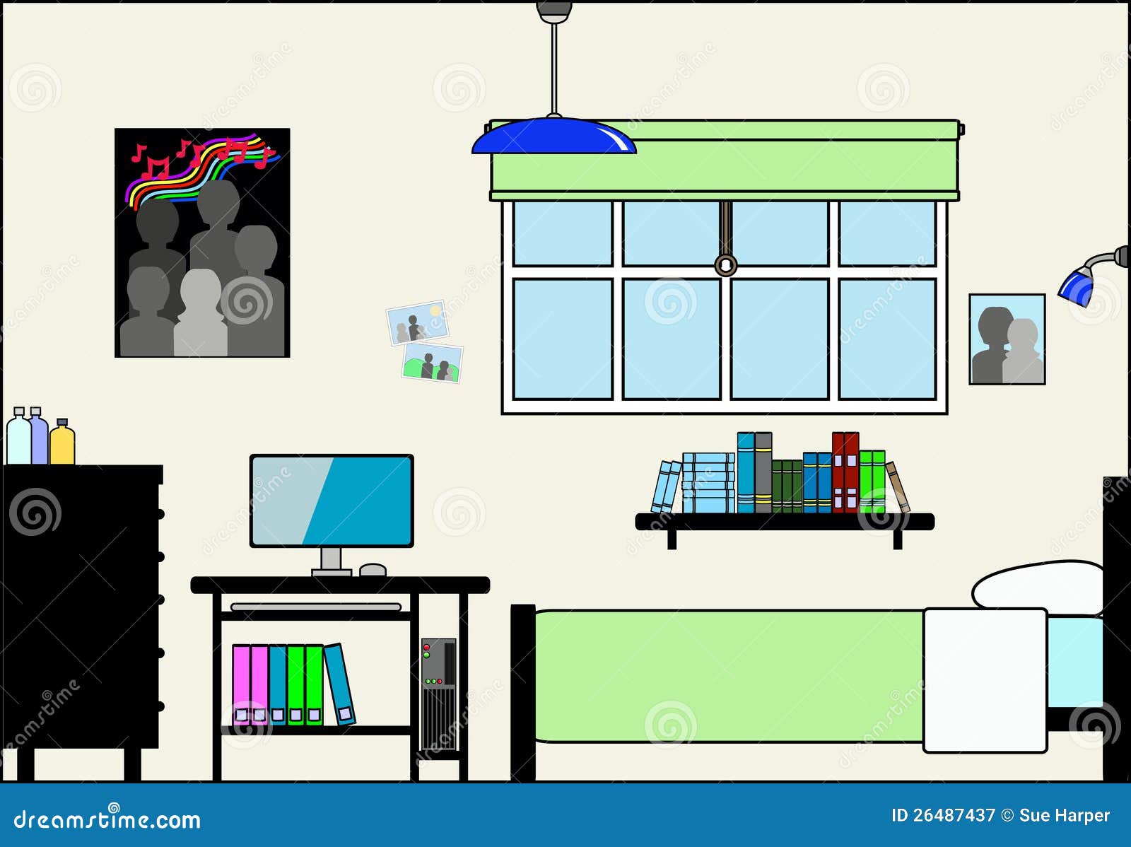 free clipart bedroom furniture - photo #44