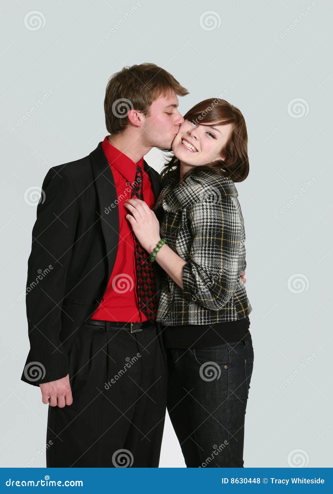 Teen Girl Kissing