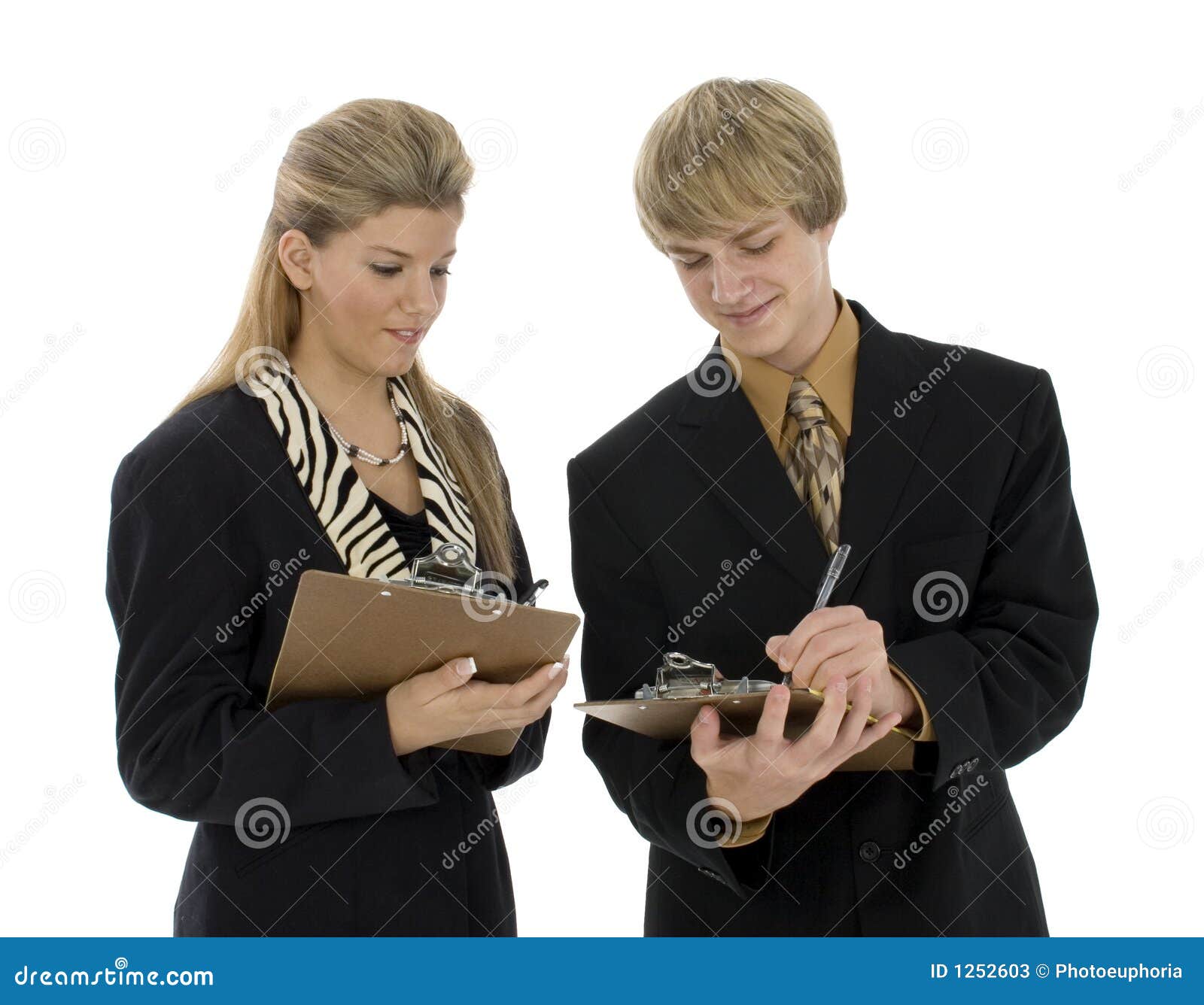 Teen Business Team stock image. Image of young, beautiful 1252603