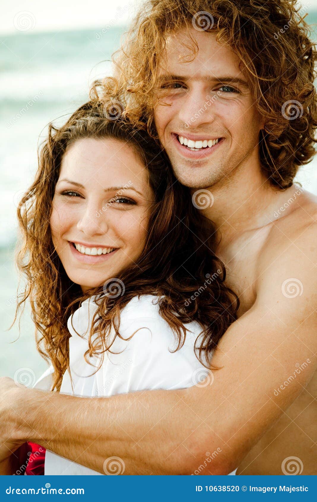 Teen Couple Embracing Stock Photo Image Of Midd