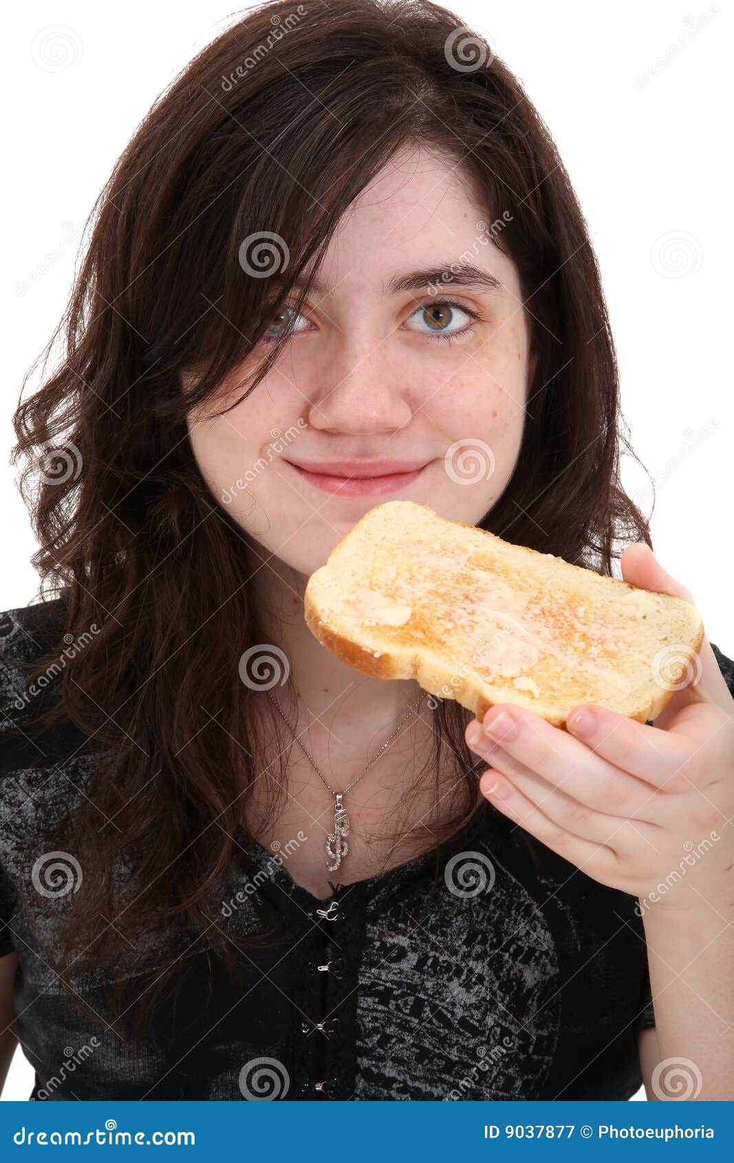 Teen Girl Eating Dreamstime