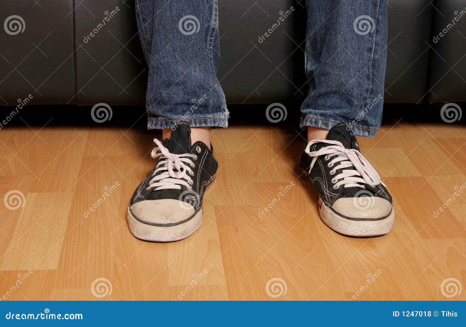 Teen Feet stock photo. Image of male, relaxed, nonchalant - 1247018