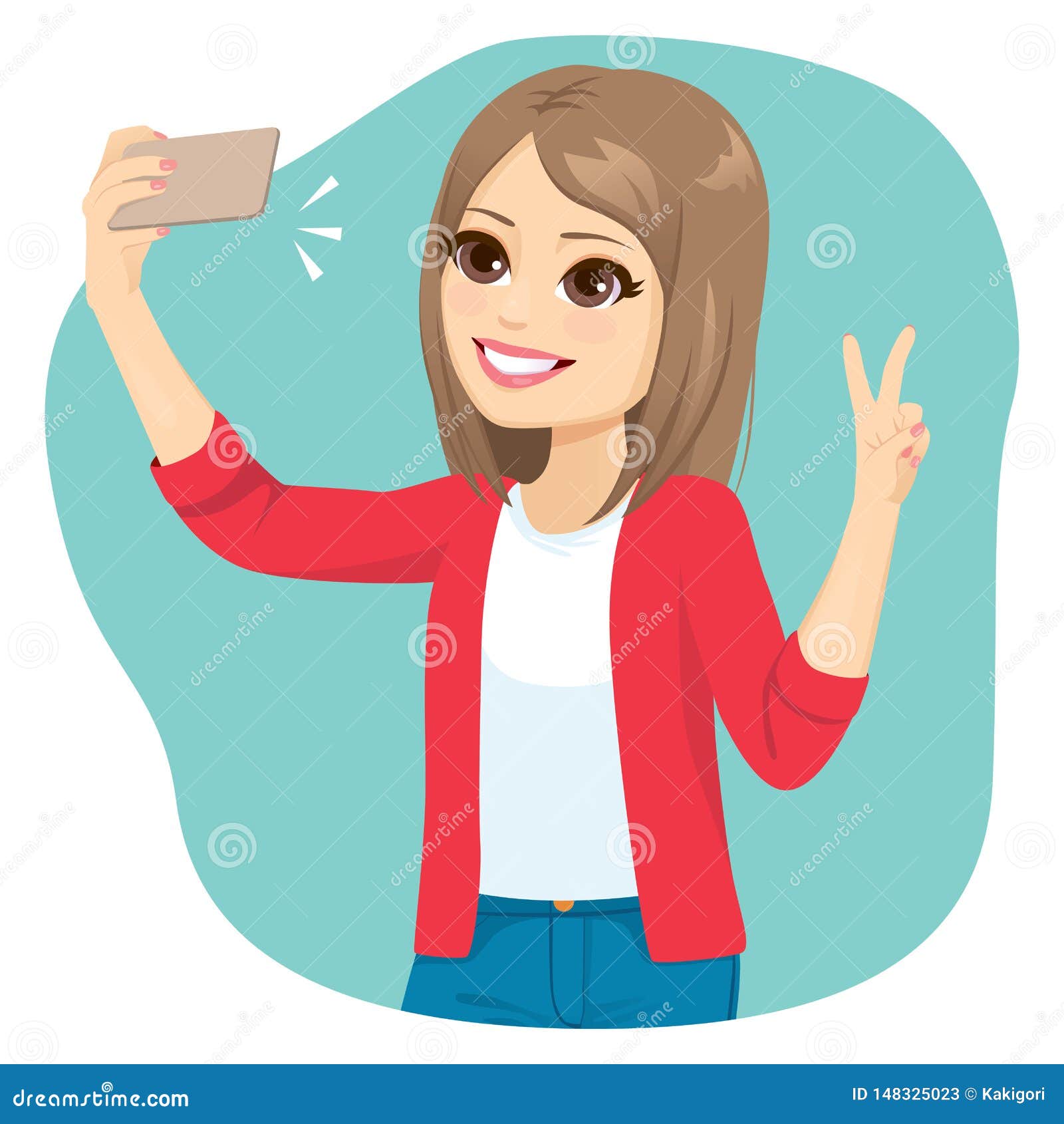 Funny Girl Taking Selfie Stock Illustrations – 359 Funny Girl Taking Selfie  Stock Illustrations, Vectors & Clipart - Dreamstime