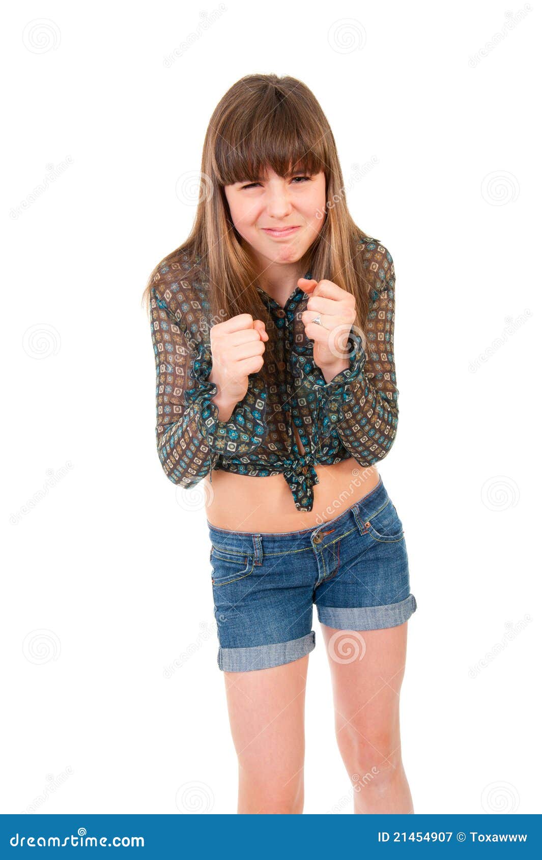 Teen Girl Upset And Crying Stock Image Image Of Stre