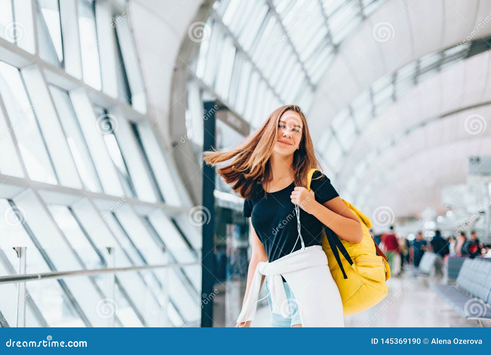 young passengers travelling alone