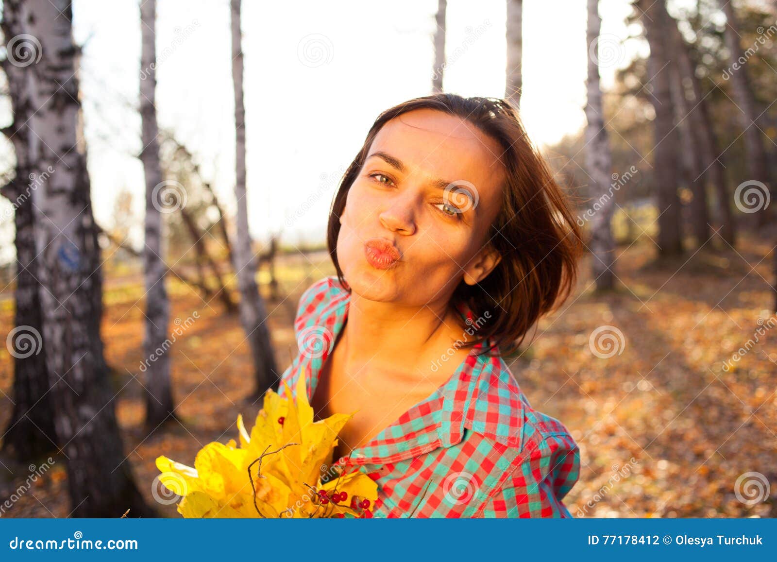 Naked women with pacifier in mouth