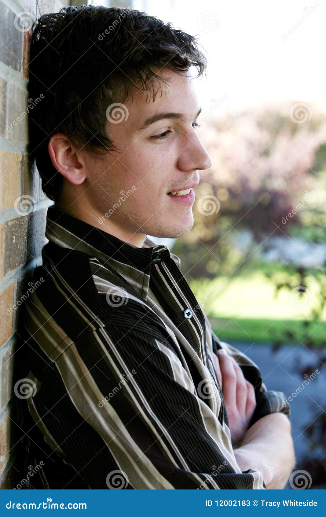 Teen guy looking stock image. Image of people, smile - 12002183