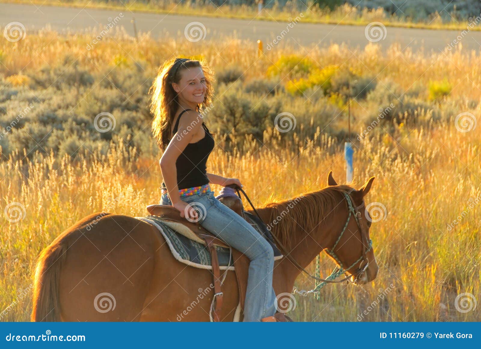 Small Teen Riding