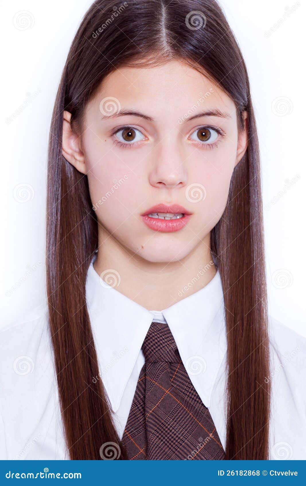 Teen School Girl Stock Photo Image Of Blouse, Schoolgirl - 26182868-4157