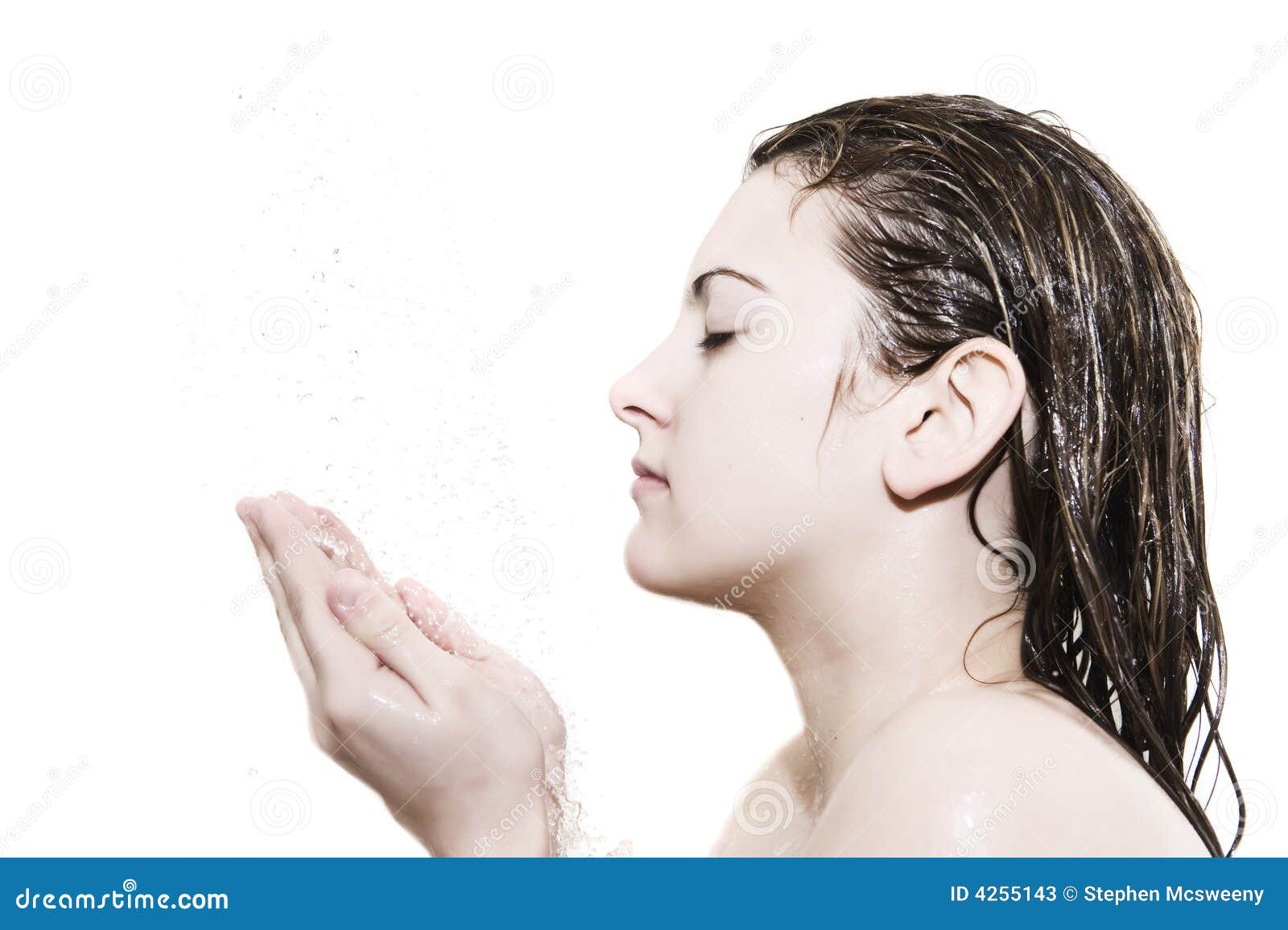 Teen Shower Stock Image Image Of Hygiene Refreshm