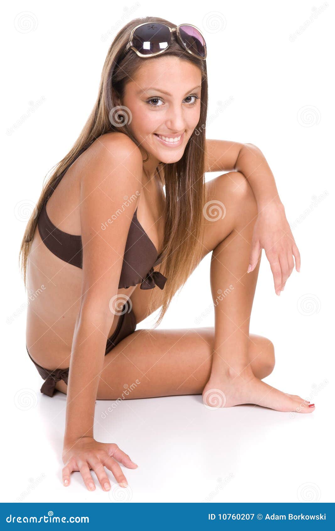 Teenage girl wearing white bikini hi-res stock photography and images -  Alamy