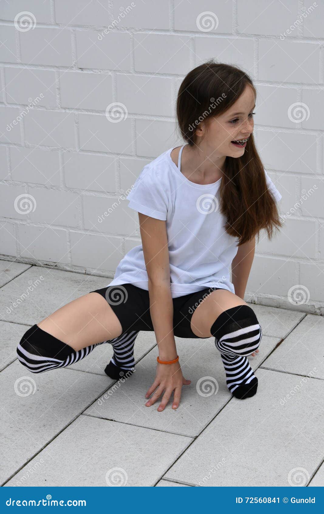 Teenage Girls In Stockings