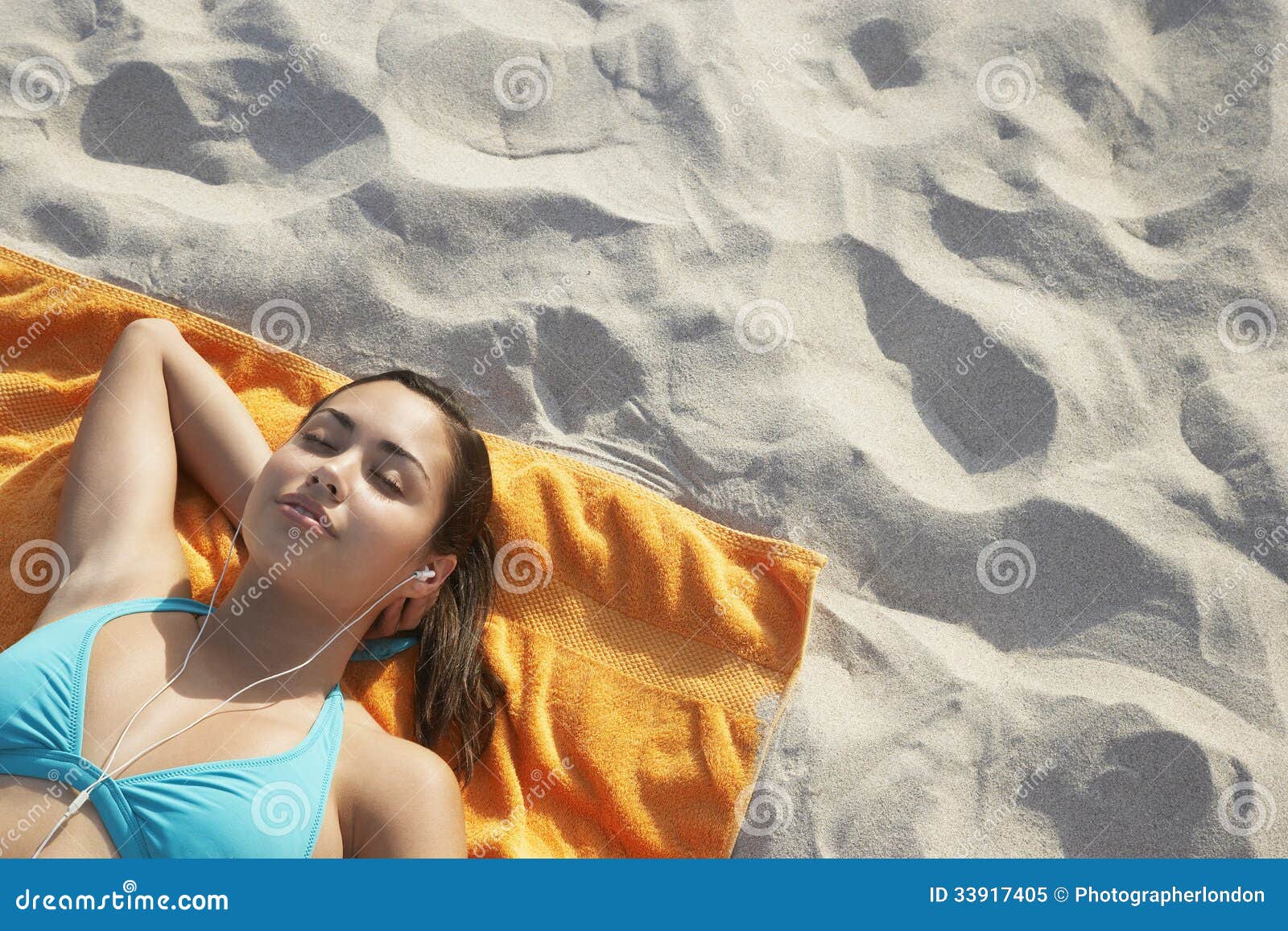 12,480 Bikini Girl Lying Beach Stock Photos