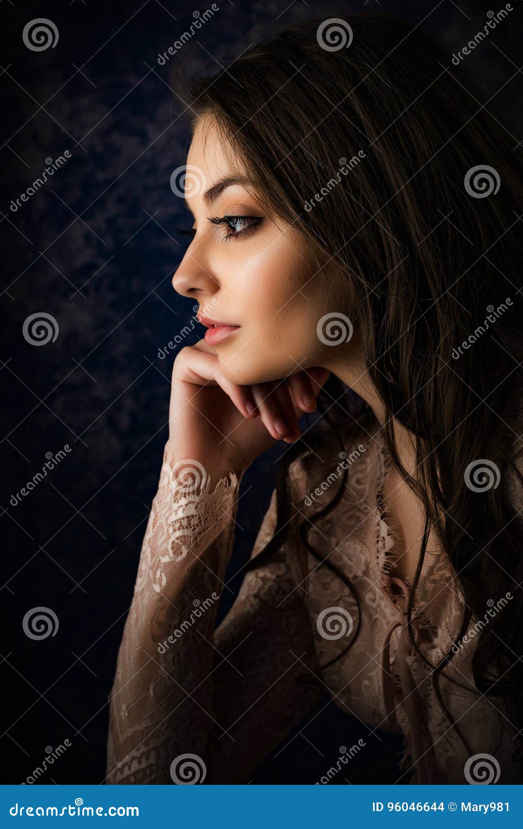 A Handsome Young Man Poses with His Fingers Crossed and a Big Smile on His  Face. Stock Image - Image of concentration, alone: 190986707