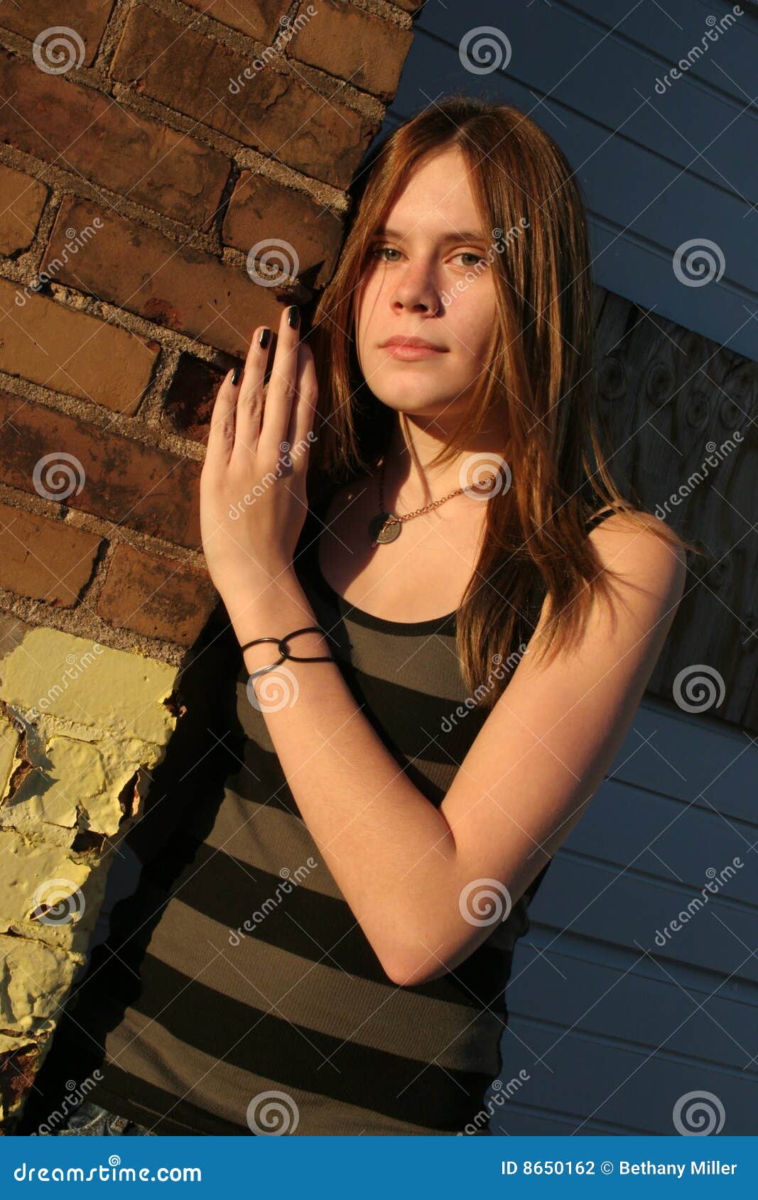 Teenage Girl in Urban Setting Stock Photo Image of caucasion, teen