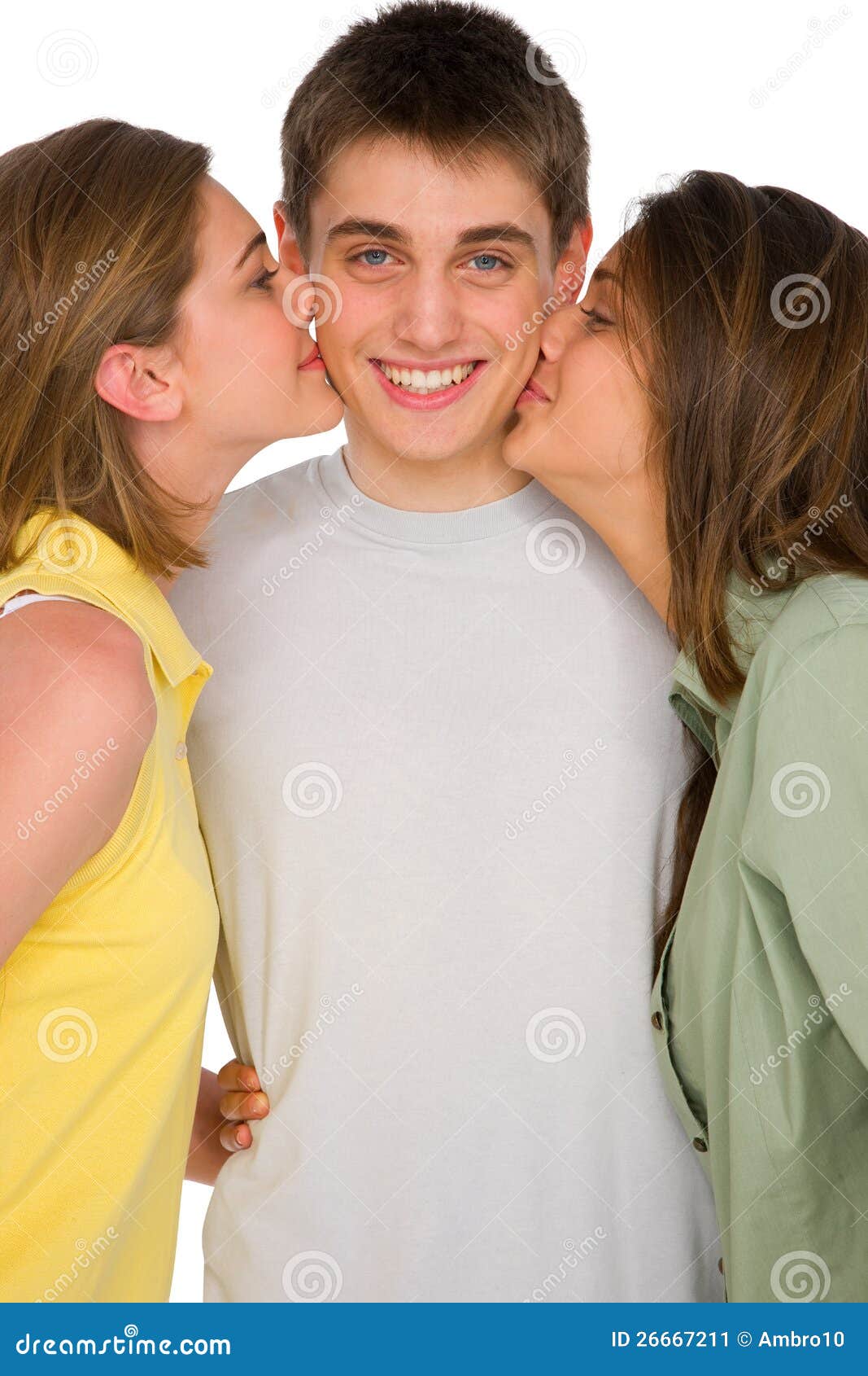 Teen Girl Kissing