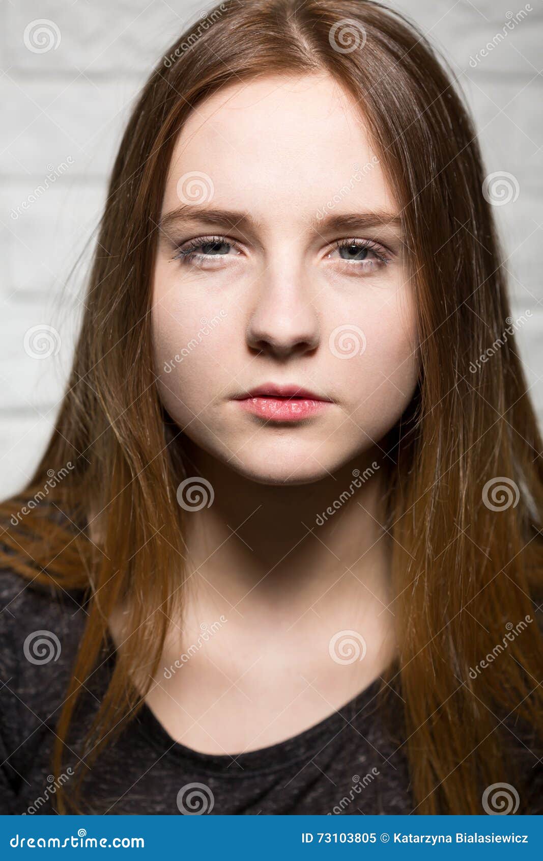Teenage red head girl stock image. Image of teenager - 73103805