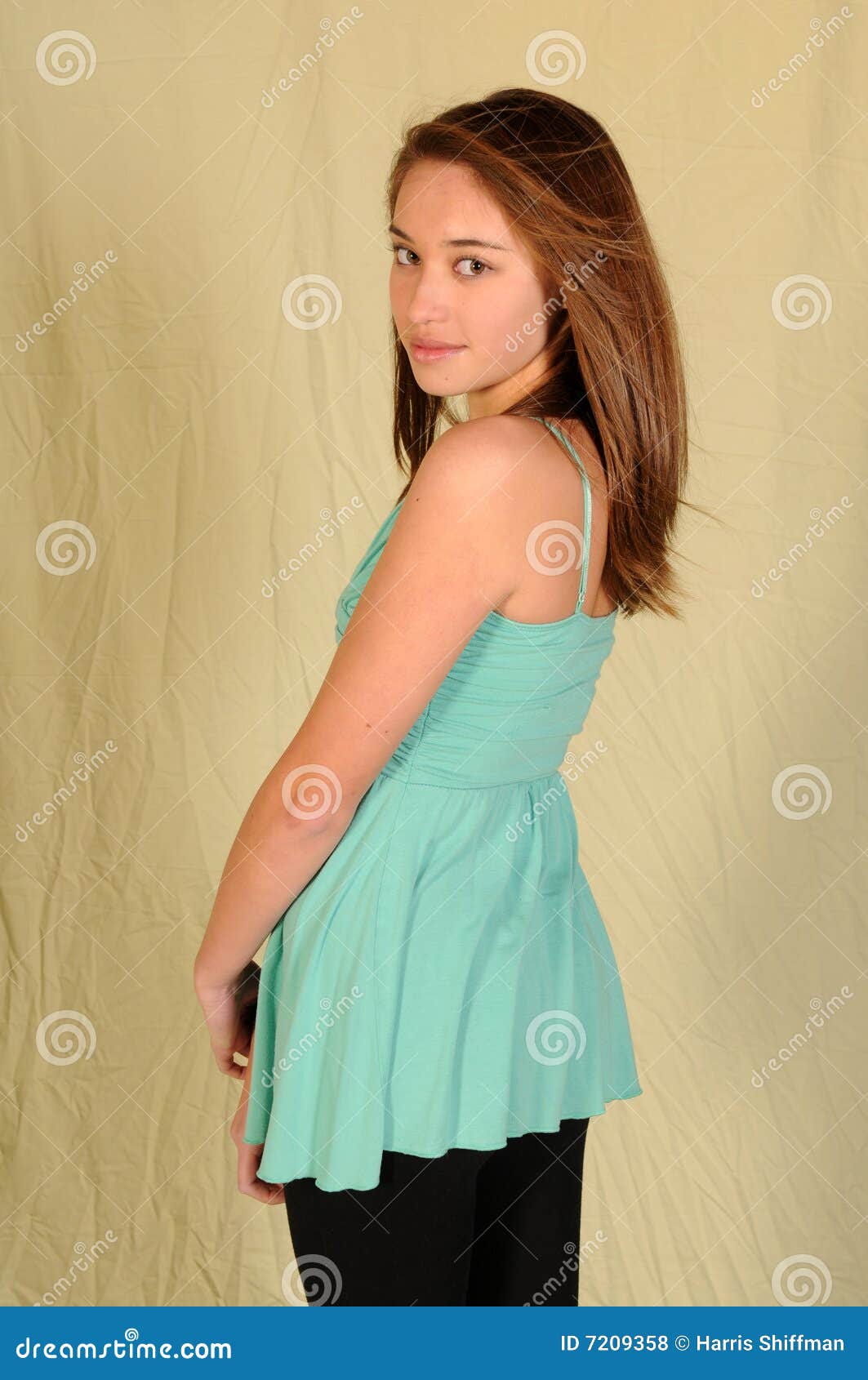 Teenager stock photo Image of leggings young adolescent 7209358