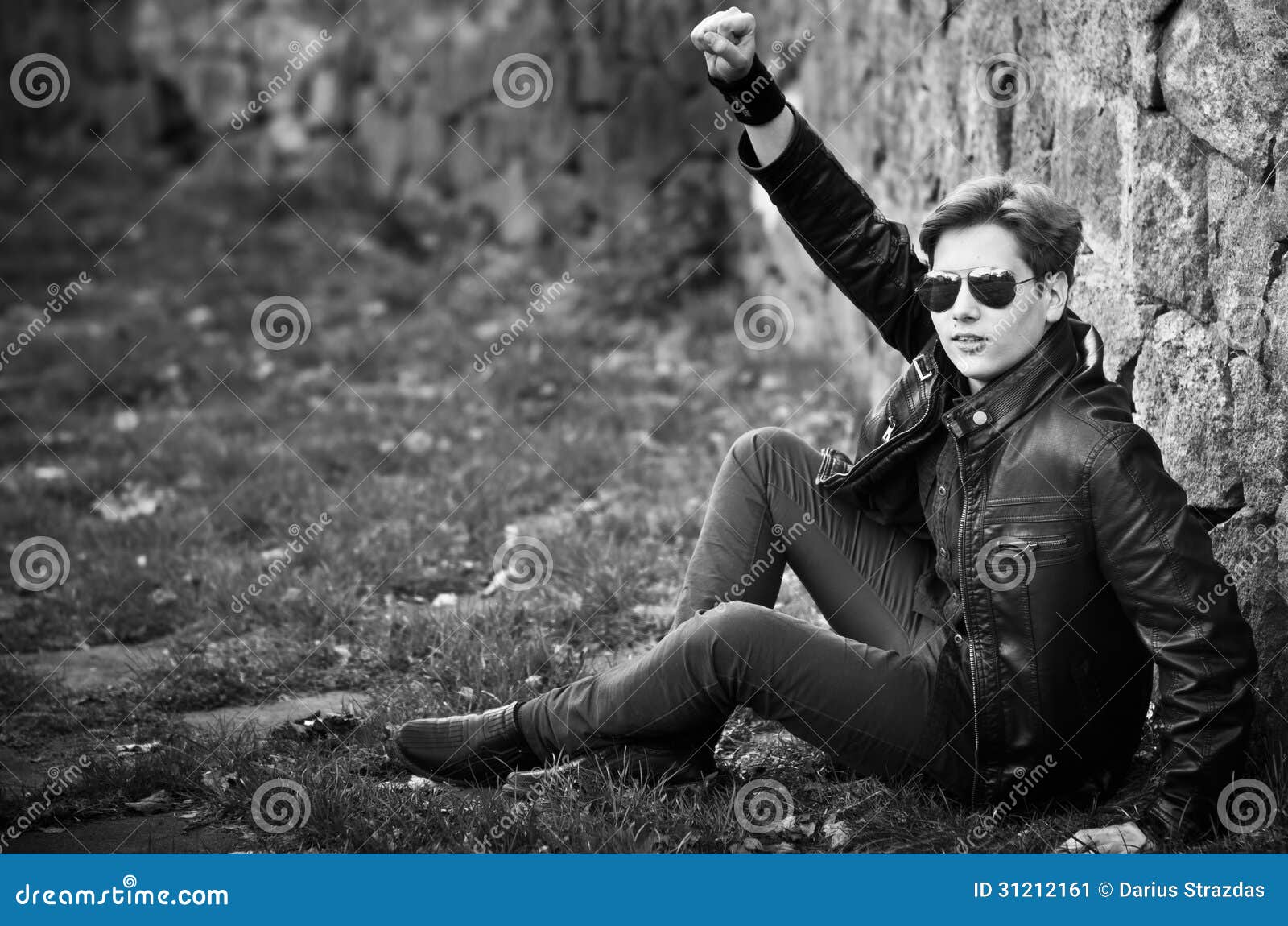 Teenager cool stock image. Image of rock, arms, self - 31212161