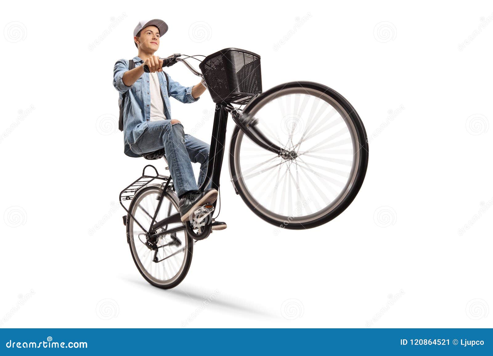 wheelie pedal bike