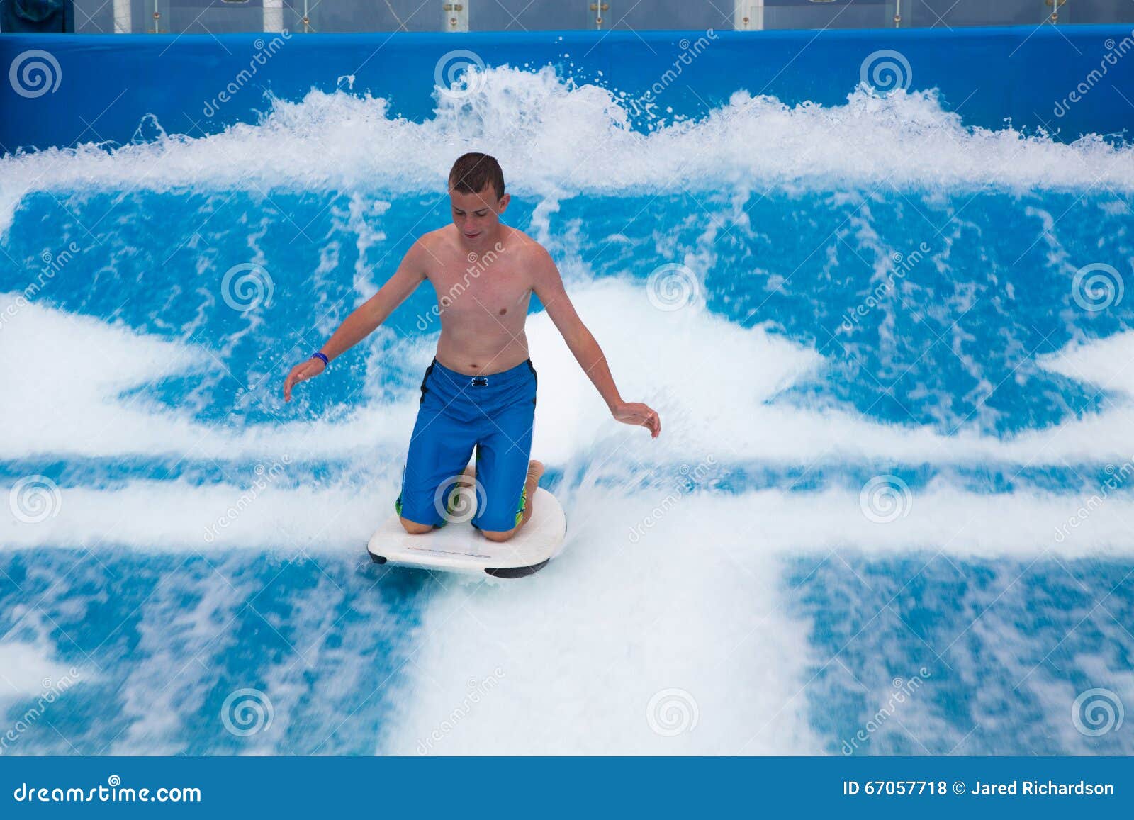 Teenager Knee Boarding editorial stock photo. Image of boarding 67057718
