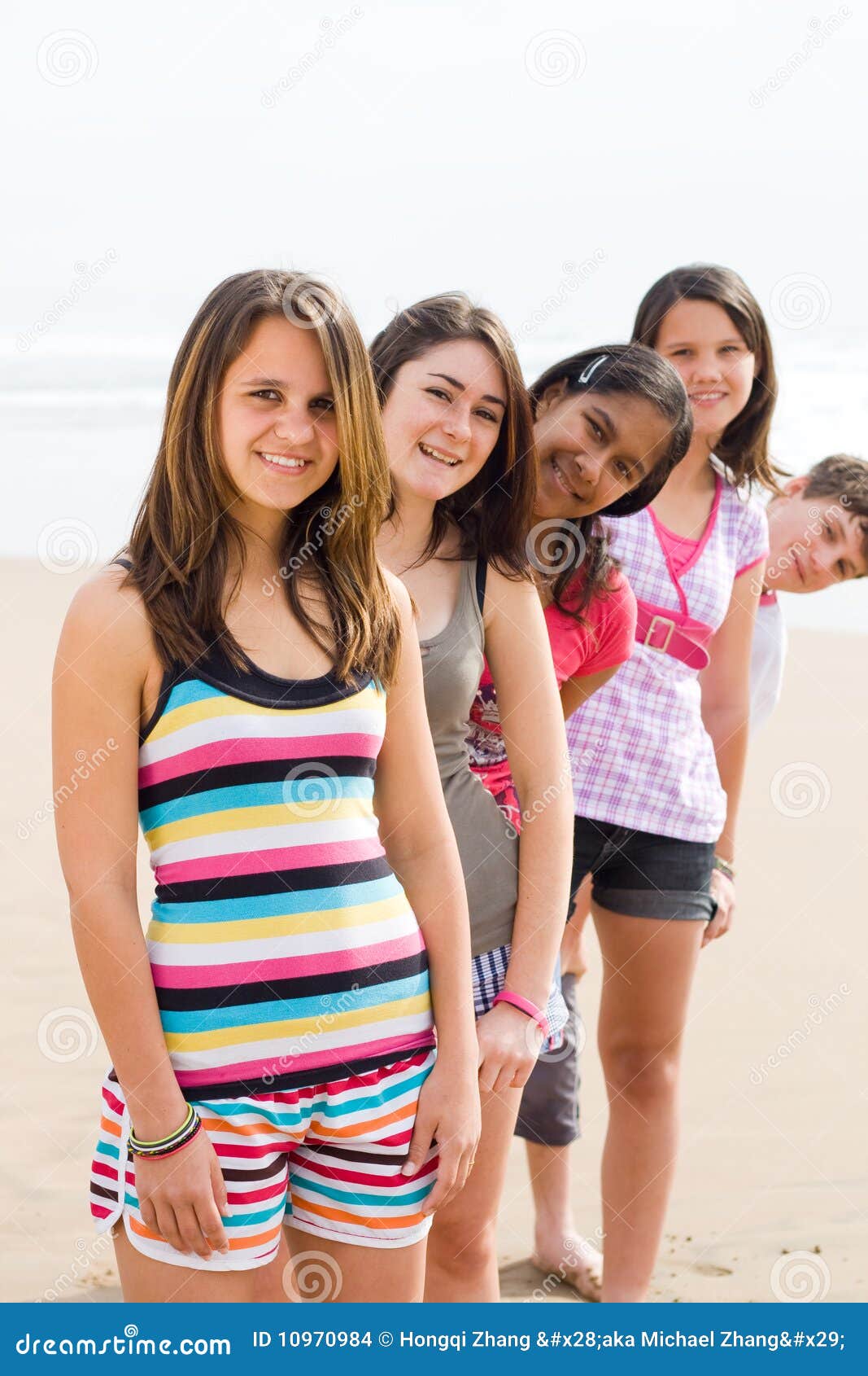 Teens At The Beach Pics