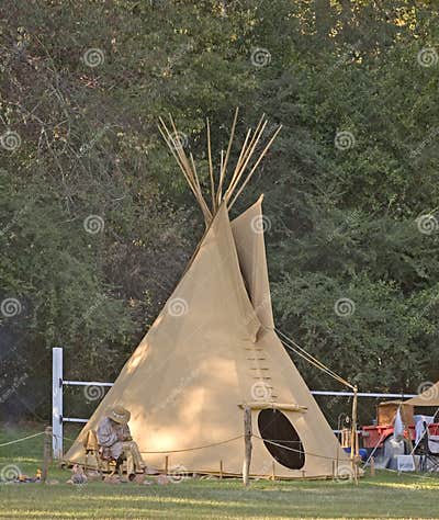 Teepee stock photo. Image of wigwam, cone, canvas, indian - 3759264