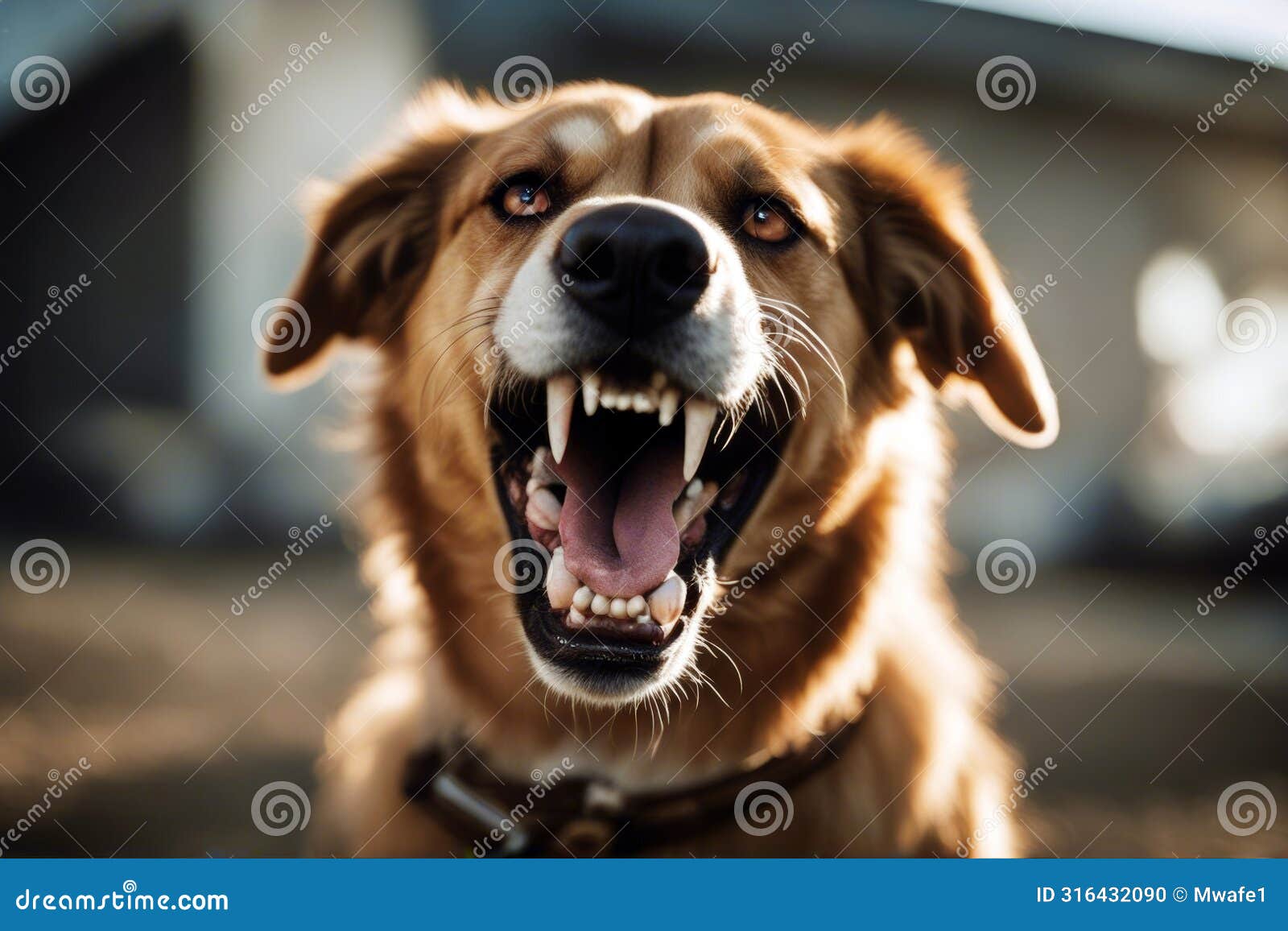 teeth angry dog bared fear tongue enraged canino pet hostile savage growl frighten growling hunger rage violent barking scarey