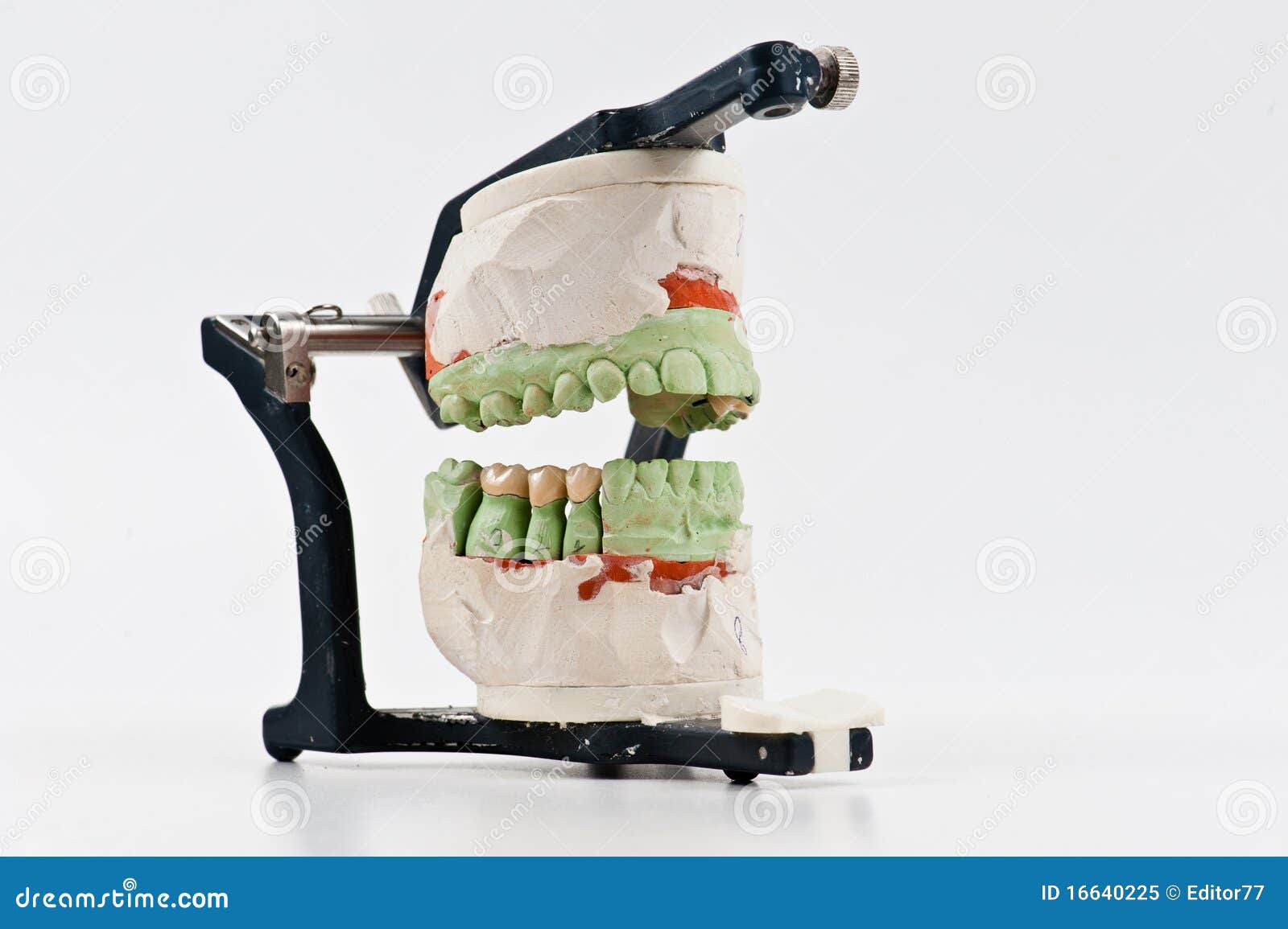 Dental articulator stock image. Image of dental, tooth 16640225