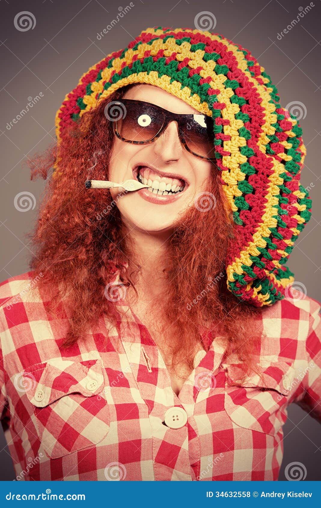 Teeth smile stock photo. Image of generation, hippie 