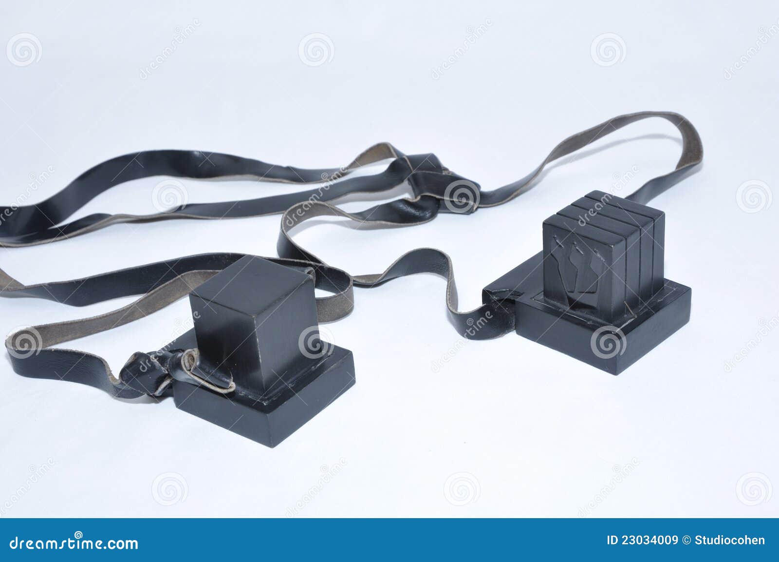 Tefilin stock image. Image of judaism, tallith, isolated - 23034009
