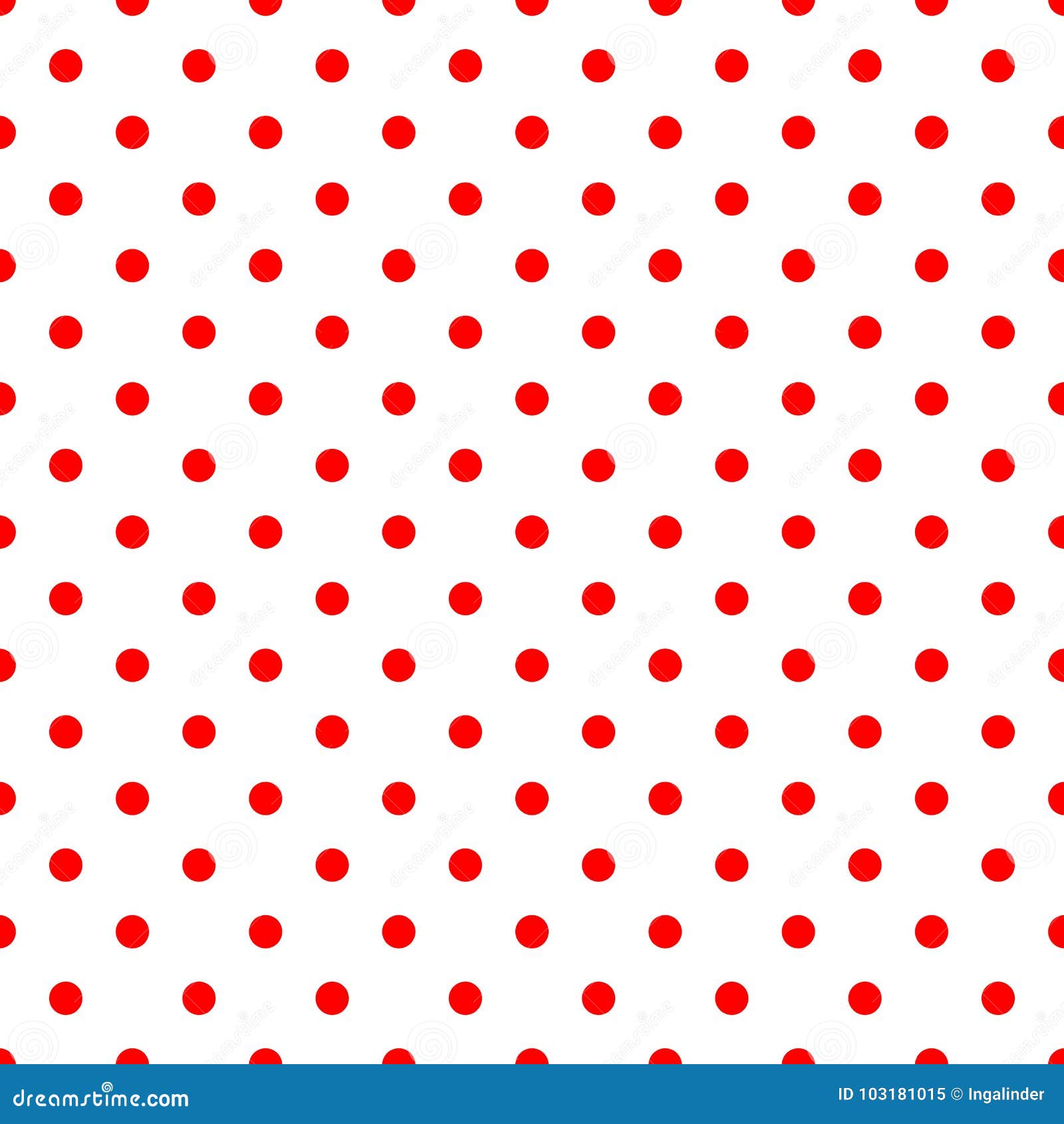 Vectorpatroon Met Rode Stippen Op Witte Achtergrond Vector Illustratie Illustration of rood, gestippeld: 103181015
