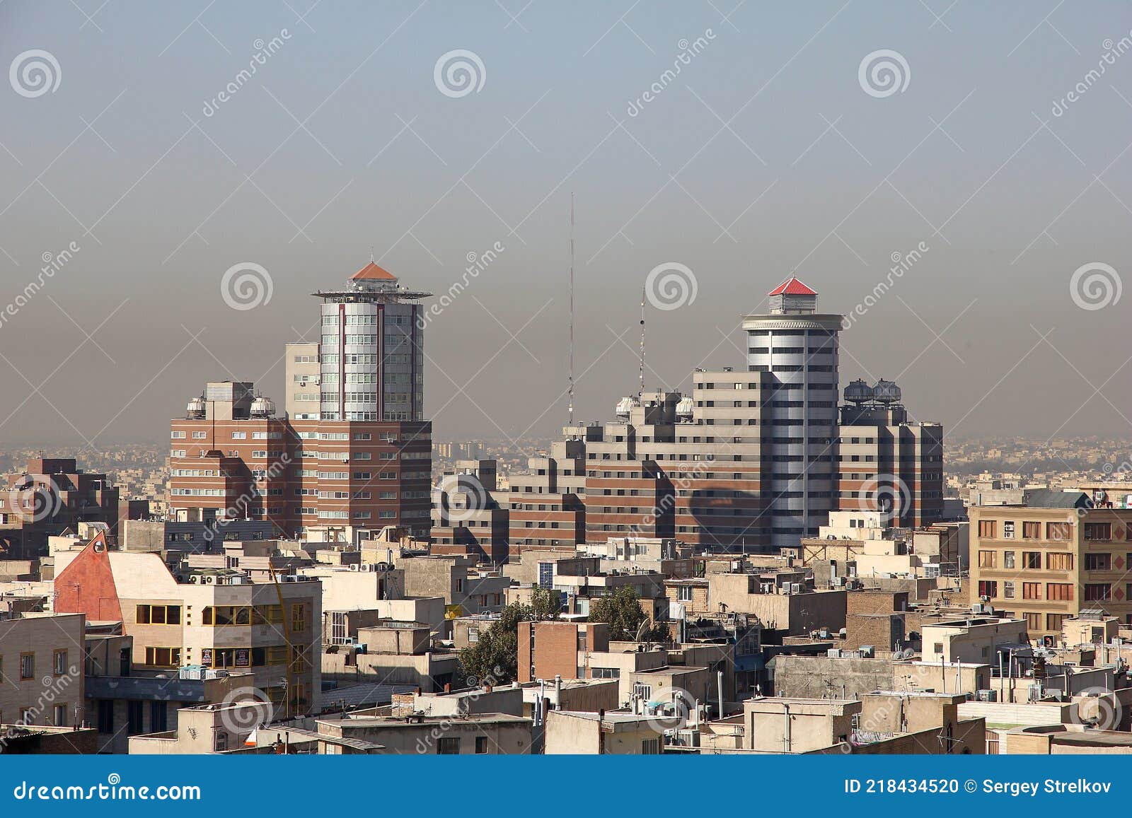 The view of Tehran in Iran editorial image. Image of historic - 218434520