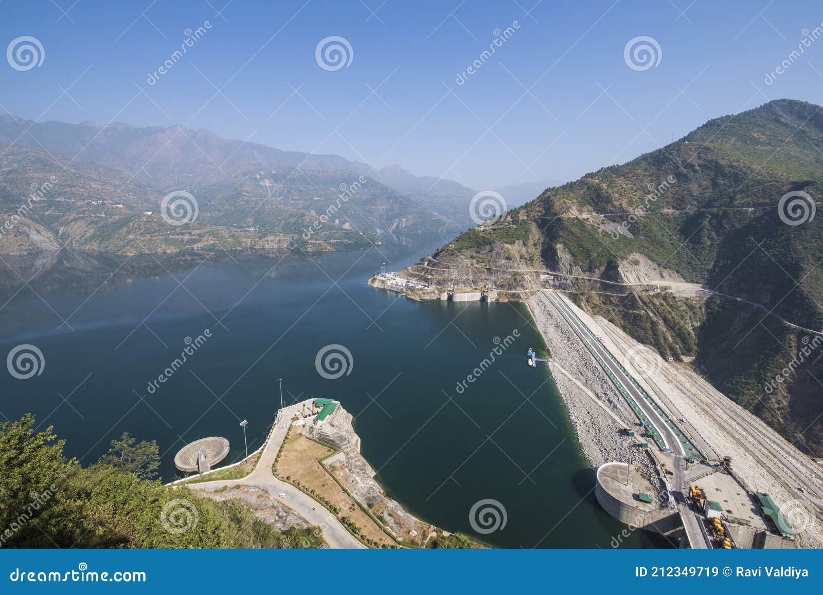 Tehri Hydropower Dam, Uttarakhand India Stock Image Image of drinking, attraction 212349719