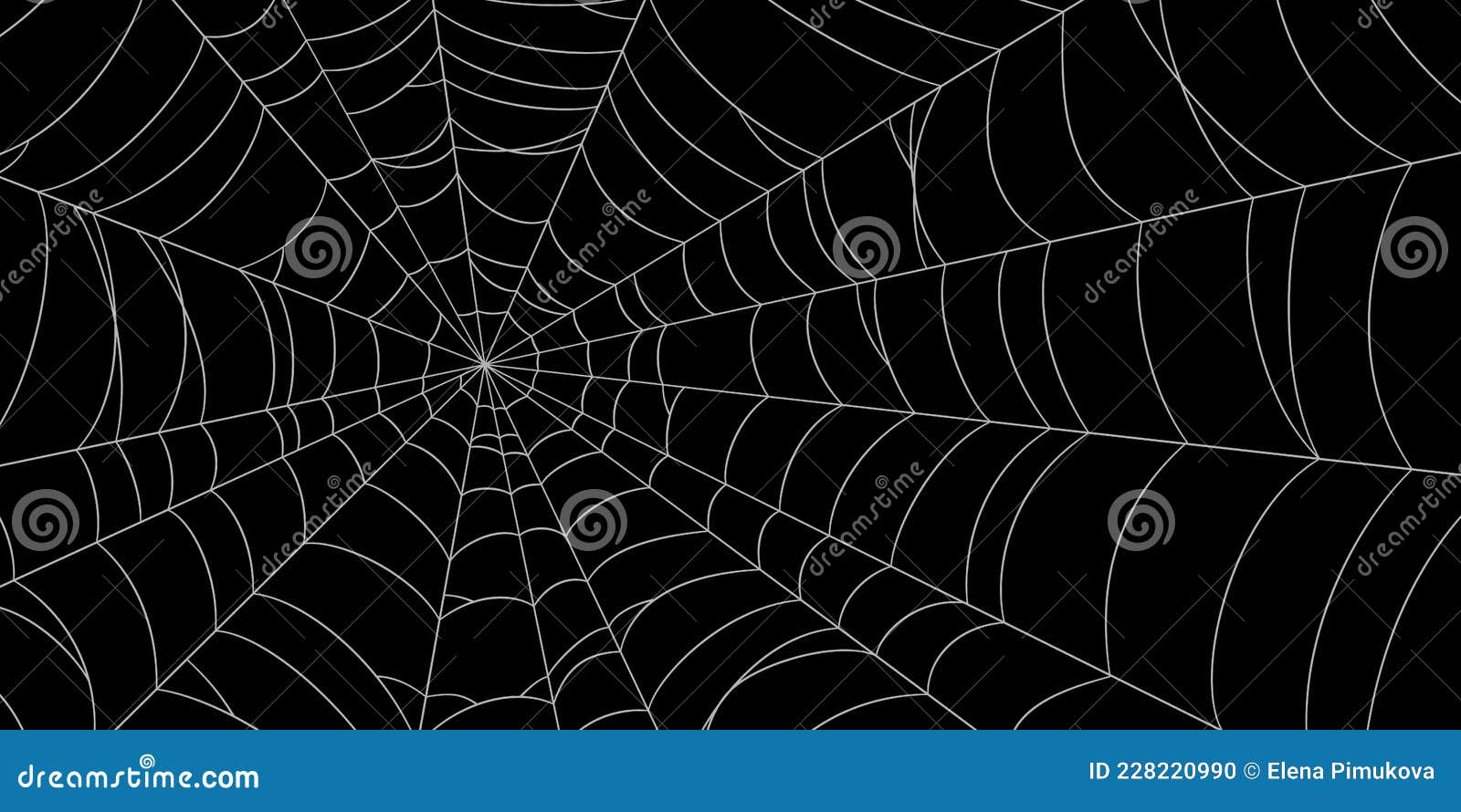 Desenho De Halloween Mão Desenhada Teias De Aranhas Assustadoras