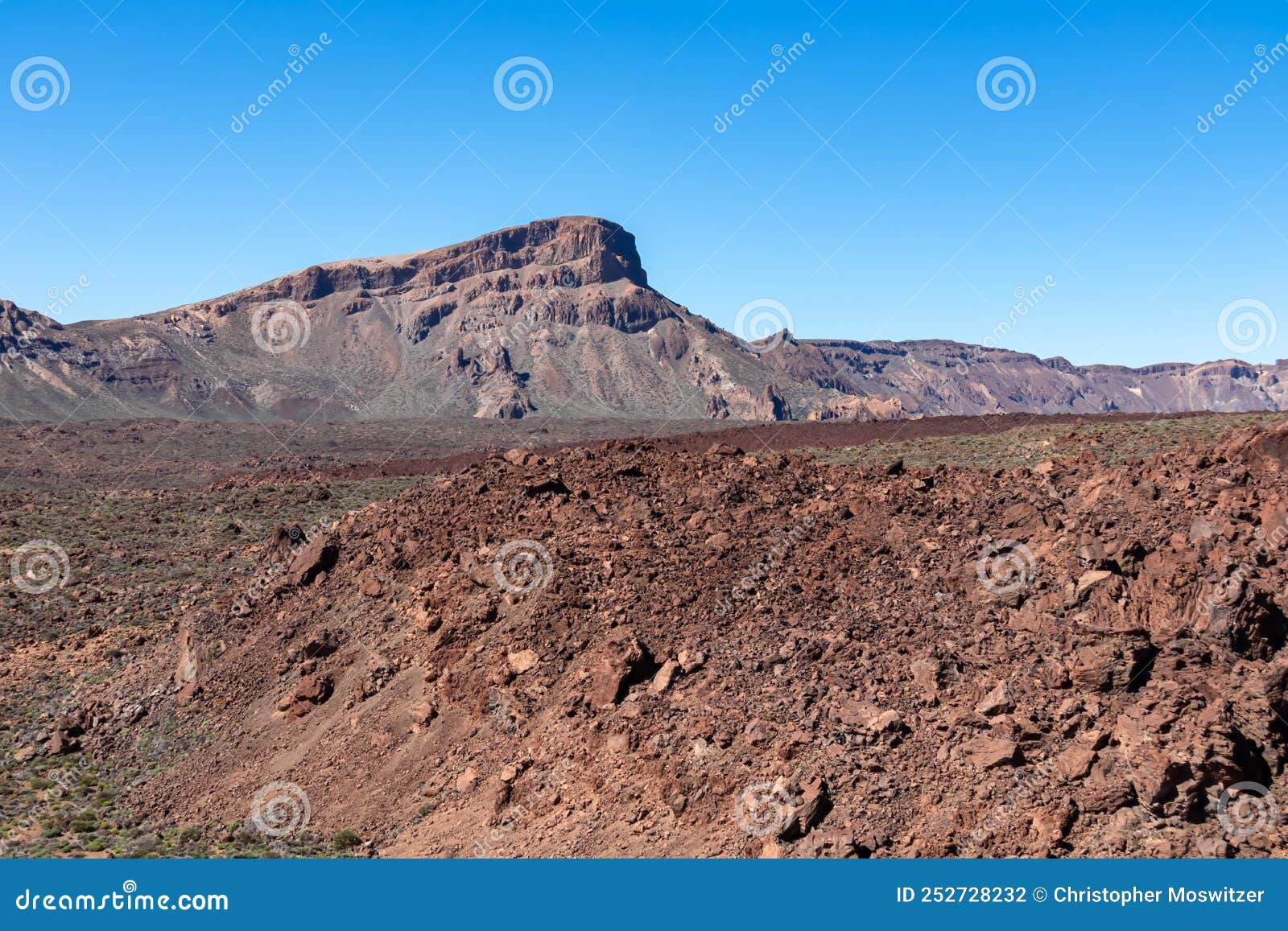 teide - panoramic view on mount guajara seen from minas de san jose in mount teide national park, tenerife, spain