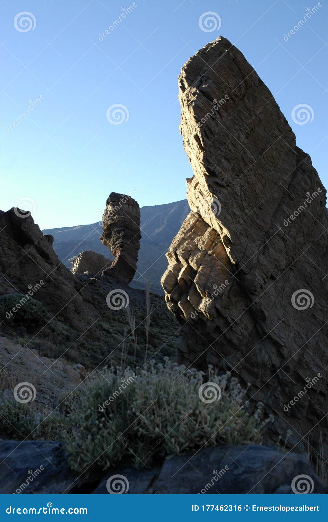 teide volcanic rock formations