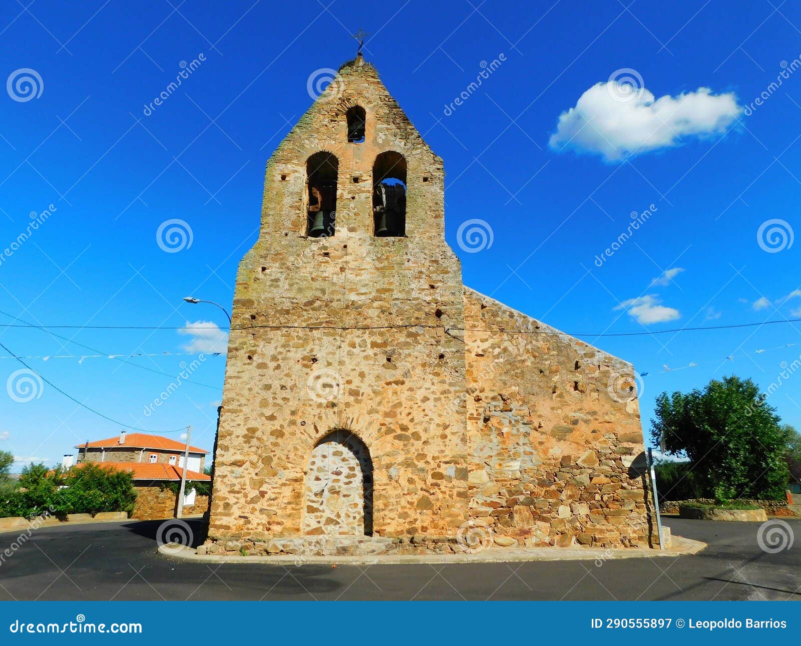 church of tejados in the leonese province